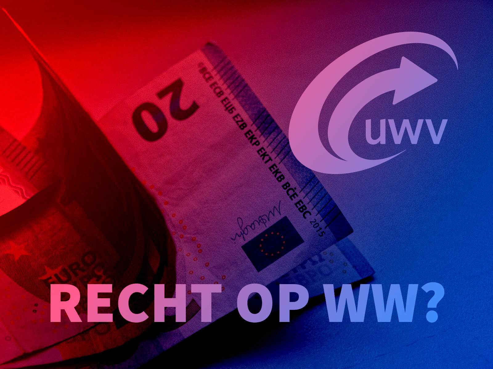 Heb ik bij ontslag recht op een WW-uitkering?